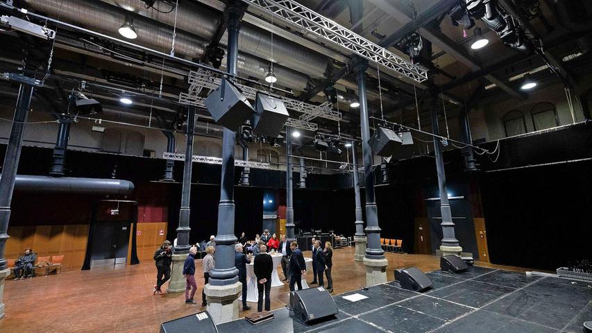 Kulturforum Fürth nach der Technikpanne: Die Große Halle steht vor der Freigabe durch den TÜV