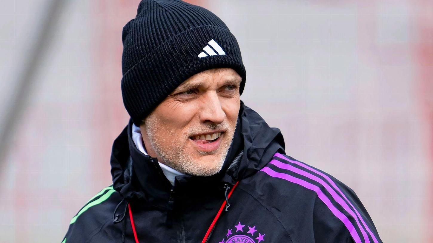 Bayern-Trainer Thomas Tuchel will sich auf den Halbfinaleinzug in der Champions League konzentrieren.