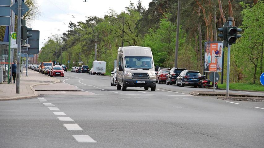 Kreuzung an prominenter Stelle in Fürth soll attraktiver für Radler werden - doch es gibt Zweifel