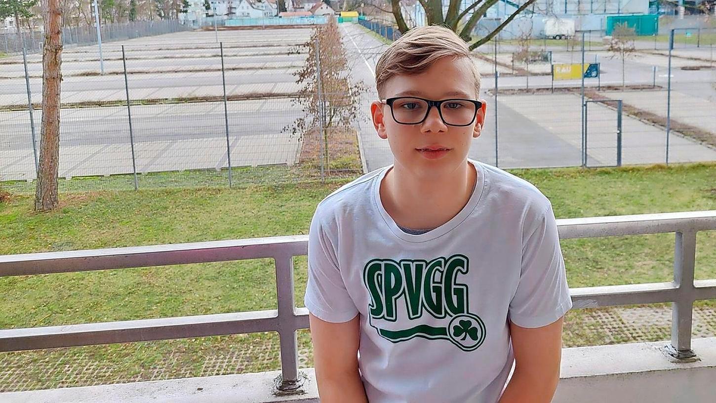 Der 12-jährige Marius aus Fürth benötigt dringend eine Stammzellenspende.