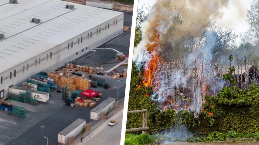 Fränkischer Weltmarktführer von Großbrand betroffen: Lager im Ausland komplett zerstört