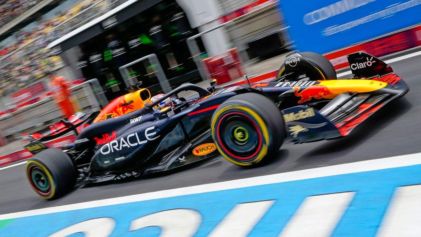 Red-Bull-Pilot Max Verstappen verpasste im Training und der Sprint-Quali in Shanghai die schnellste Runde.