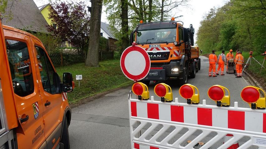 Wegen Bauarbeiten: Kreisstraße von Rollhofen zur Wolfshöhe mehrere Wochen gesperrt