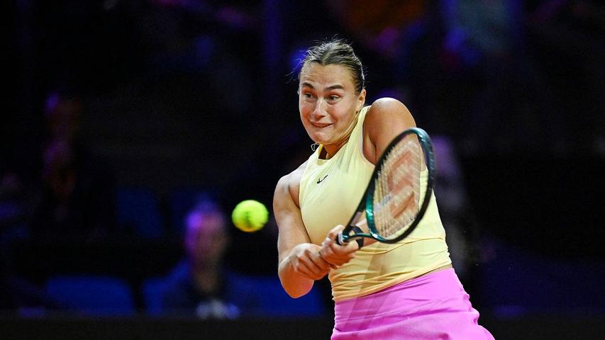 Aryna Sabalenka musste sich der Tschechin Marketa Vondrousova geschlagen geben.