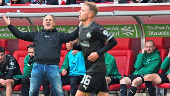 Dreimal „Was wäre, wenn“: Worüber sich Fürths Zorniger nach 0:1 in Düsseldorf ärgert