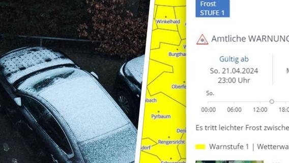 Wetter-Warnung zum Wochenstart: Pendler aufgepasst - diese fränkischen Bereiche sind betroffen