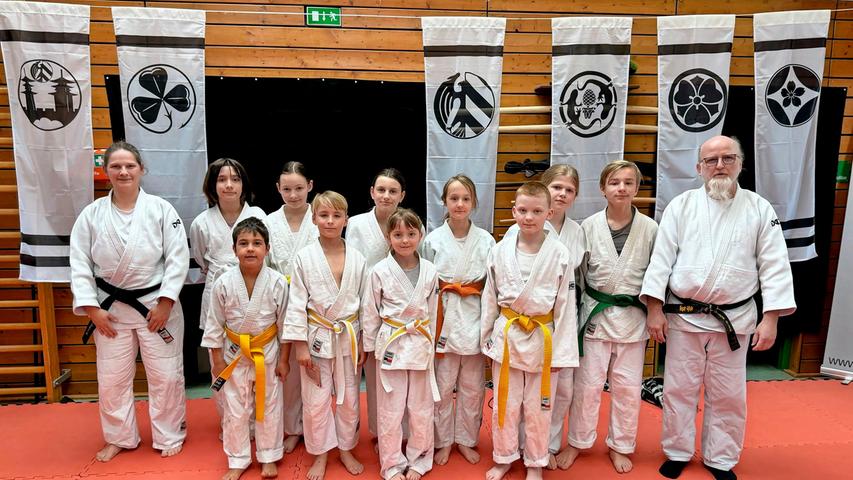 Auch die Judo-Jugendabteilung vom ARSV Katzwang war dabei. In diesem Jahr feiert sie ihr 50-jähriges Jubiläum.
