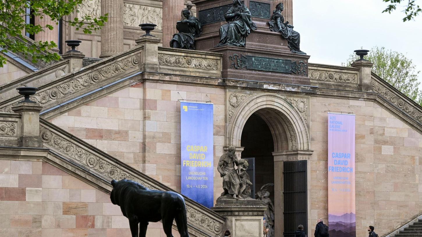 In der Alten Nationalgalerie in Berlin geht es um Caspar David Friedrich und die Natur.