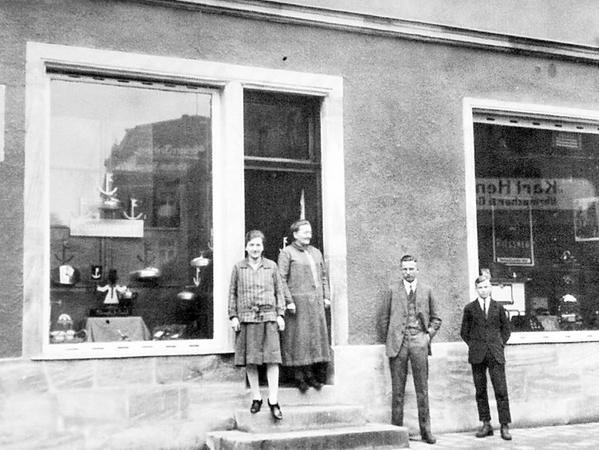 Ein Bild von 1930, damals führte Babette Prechtel die Geschäfte.