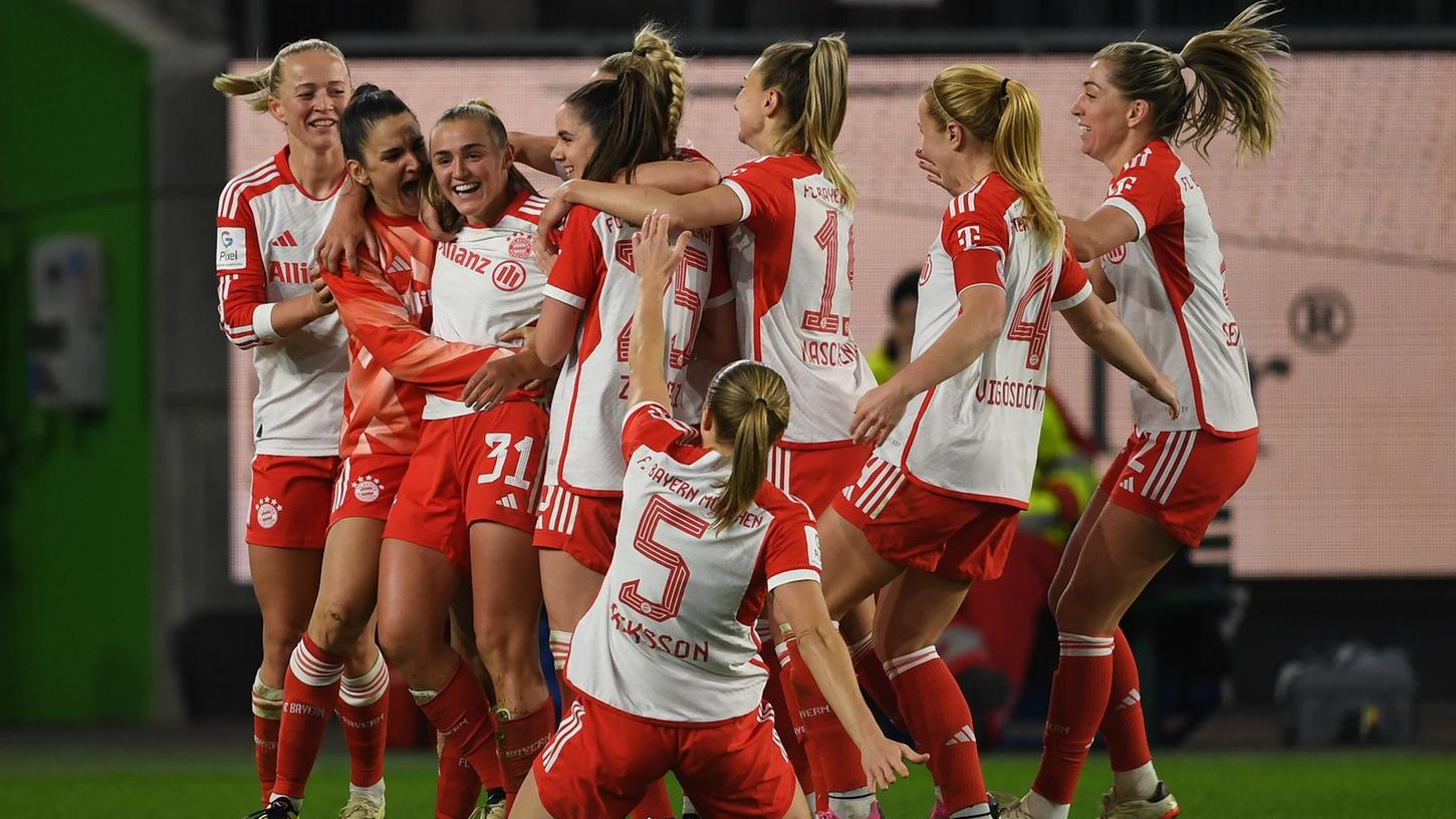 Die Spielerinnen des FC Bayern wurden für ihr soziales Engagement ausgezeichnet.