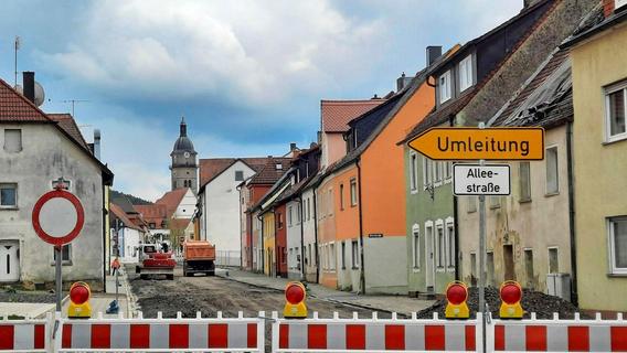 Wetter bremste Sanierung in Auerbach aus: Jetzt bekommt die Untere Vorstadt ihr neues Gesicht