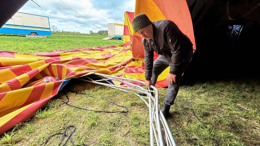 Eingestürztes Zirkuszelt in Katzwang: Leser spenden Tausende Euro - aber der Schaden ist viel höher