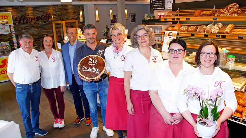 Bäckerfiliale Herzog feiert ihr 20-jähriges Jubiläum