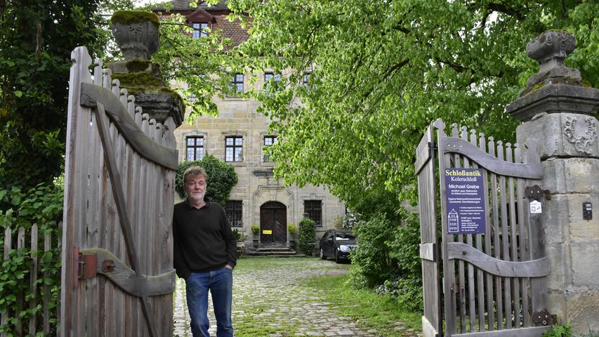Kolerschloss in Neunhof steht online zum Verkauf: Das sagt der Schlossherr