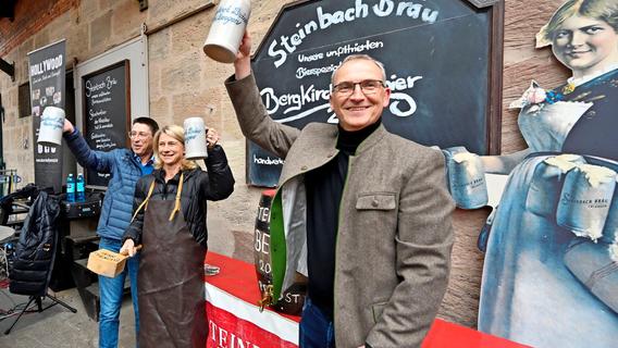 Die Steinbach-Brauerei in Erlangen stellt Bergkirchweih-Bier vor