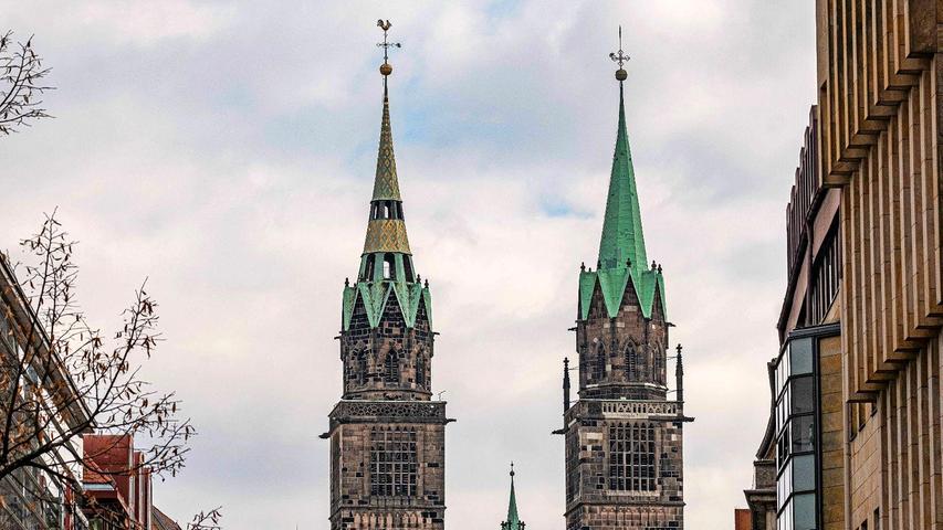 Damit die Schauseite nicht bröckelt: Die Nürnberger Lorenzkirche braucht Millionen