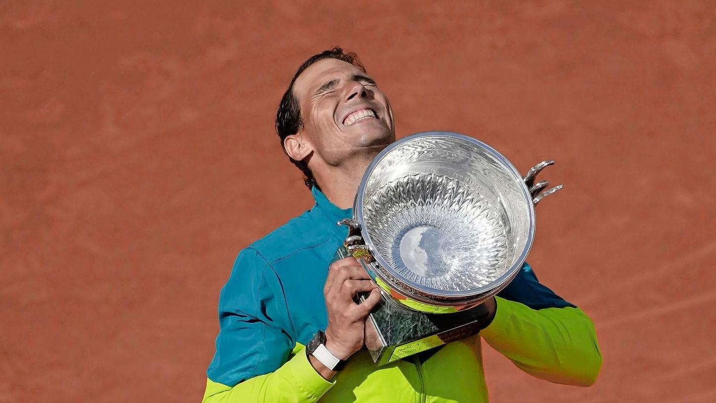 Rafael Nadal ist mit 14 Titeln Rekordchampion der French Open.