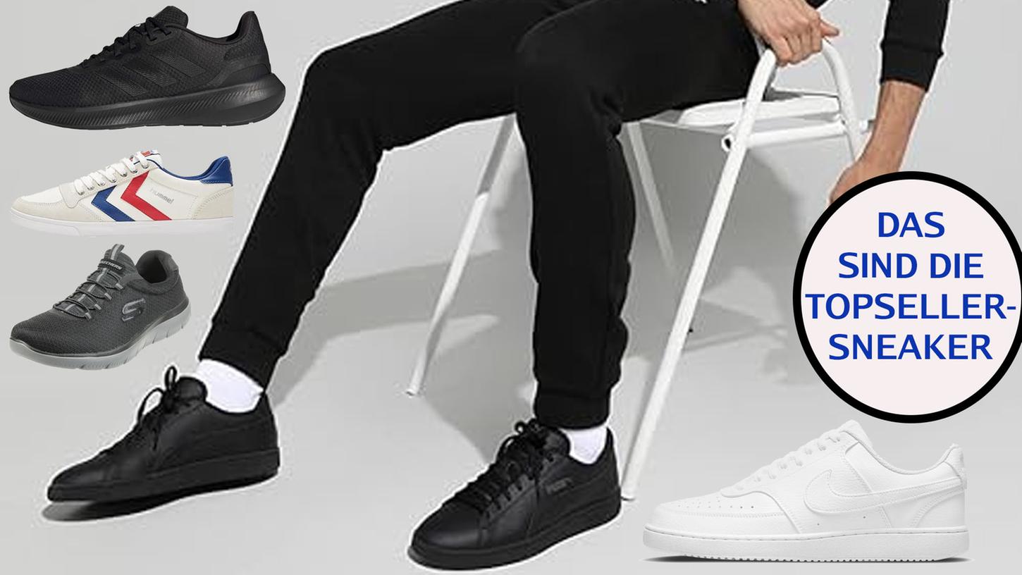 [ANZEIGE] Weiß und schwarze Sneaker sind nach wie vor am begehrtesten.