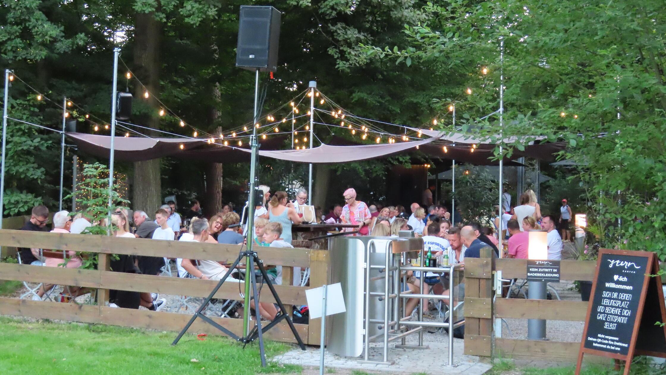 Im Sterngarten ging die Post ab.