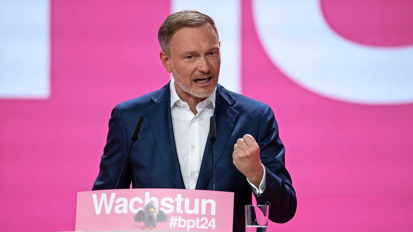 "Die Wirtschaftswende ist das beste Demokratiefördergesetz, das man haben kann": FDP-Chef Christian Lindner.