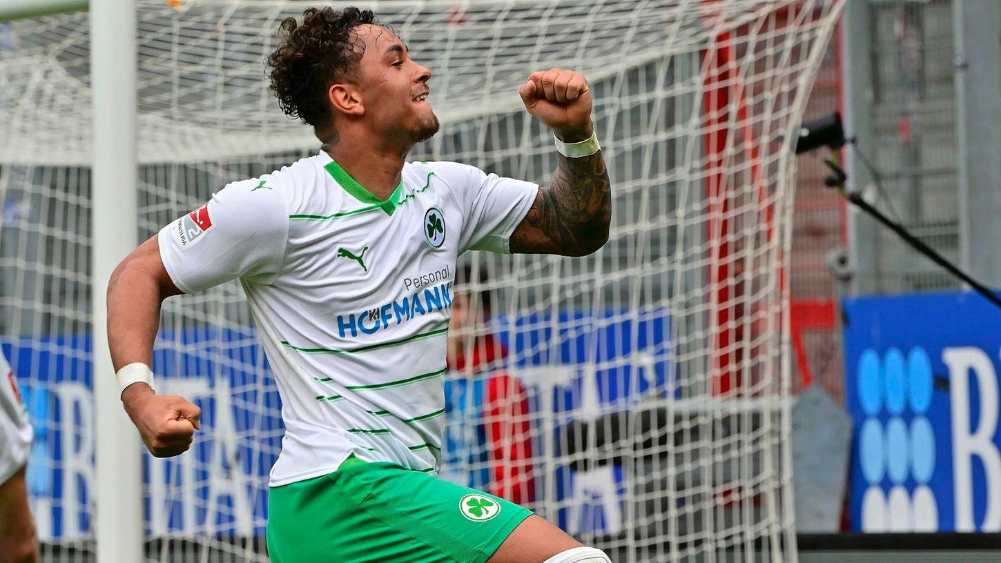 Armindo Sieb traf beim Auswärtsspiel in Wiesbaden doppelt. Armindo Sieb traf beim Auswärtsspiel in Wiesbaden doppelt.
