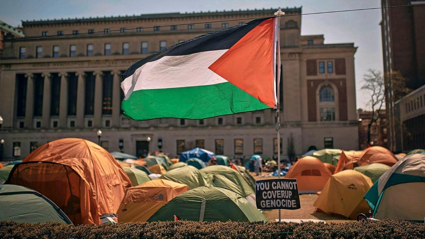 Mittlerweile protestieren Studierende und Hochschulpersonal an Universitäten in mehr als zwei Dutzend US-Bundesstaaten gegen den Gaza-Krieg.