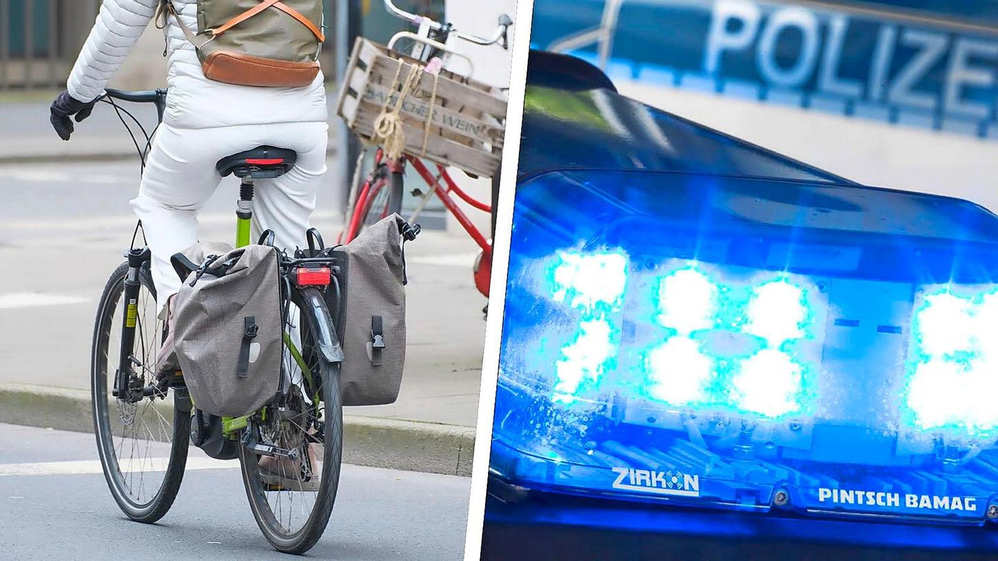 Zwei alkoholisierte Männer auf ihren Fahrrädern leisteten erheblichen Widerstand, um sich einer Polizeikontrolle zu entziehen. (Symbolbild)