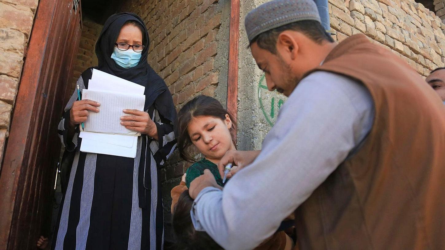 In Afghanistan sollen fast elf Millionen Kinder gegen Polio geimpft werden (Archivbild).