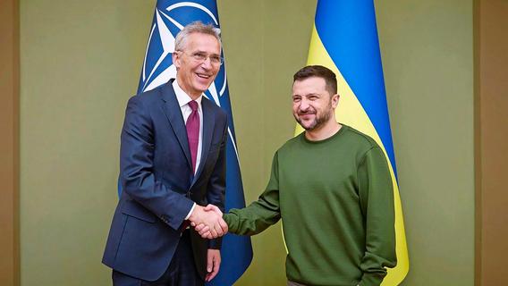 Nato-Generalsekretär dämpft in Kiew Hoffnungen der Ukrainer