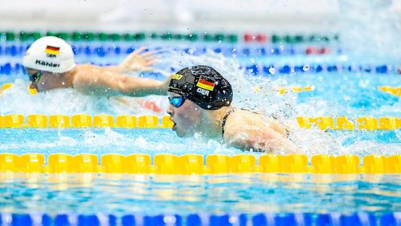 Erlanger Schwimmerin Alina Baievych ist Deutsche Meisterin