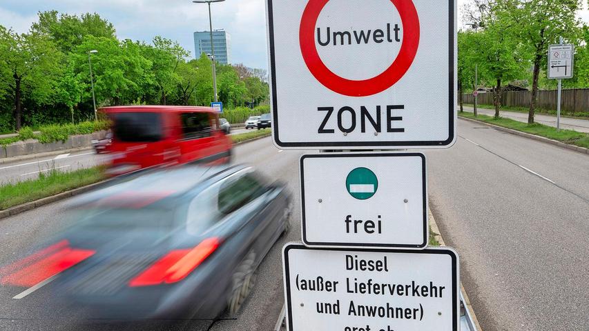 Umweltzonen, wie hier in München, regeln, welche Fahrzeuge wo fahren dürfen.