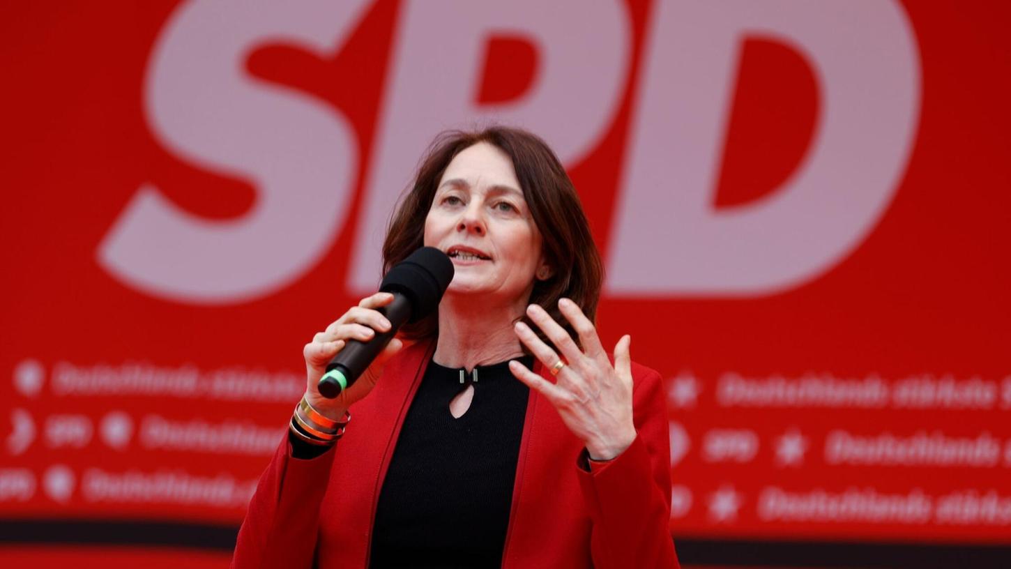 Die Spitzenkandidatin der SPD für die Europawahl: Katarina Barley.