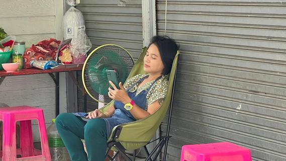 Wie im Backofen: Rekord-Hitzewelle von Thailand bis Vietnam