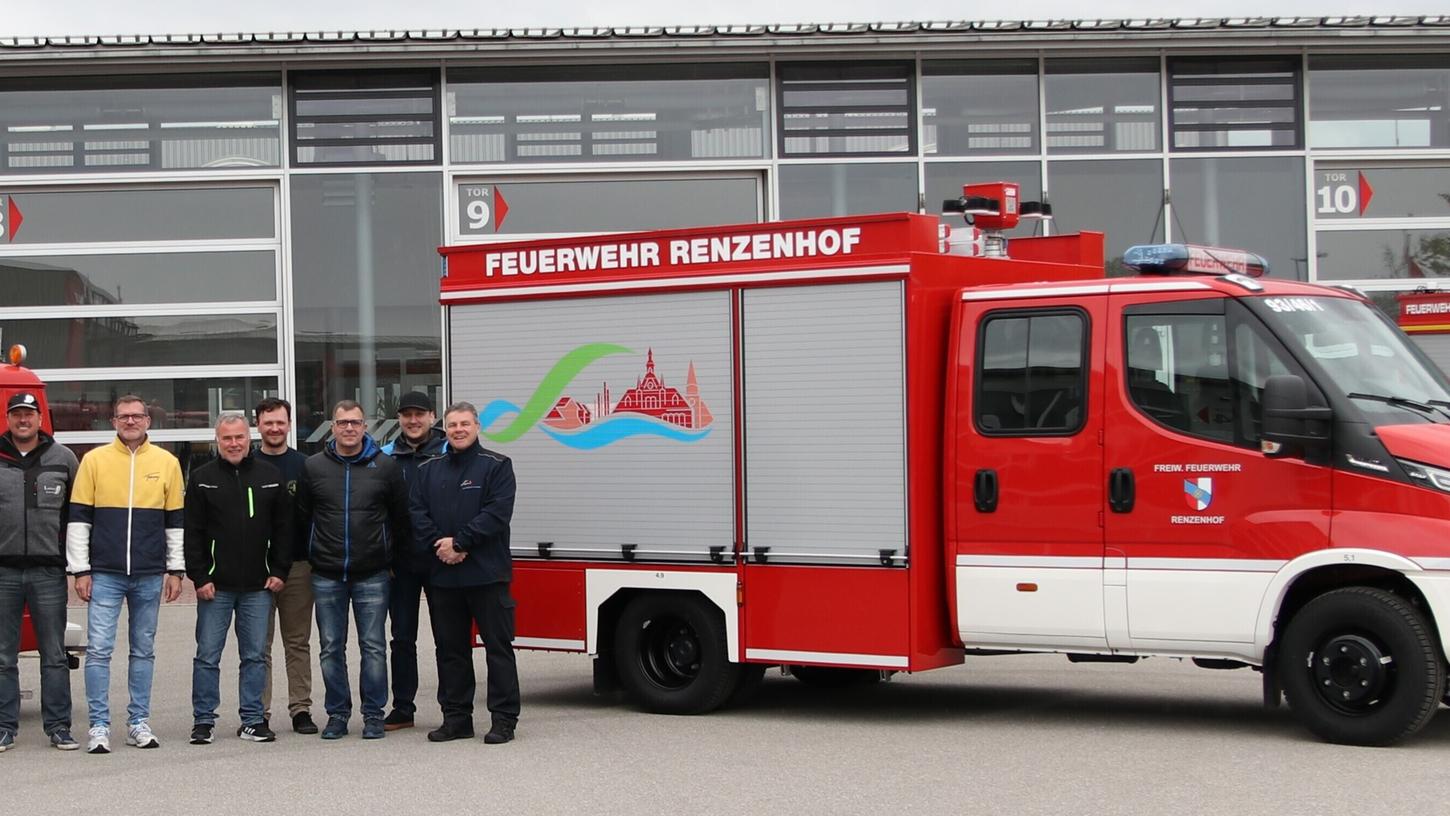 Das neue Feuerwehrfahrzeug für die FFW Renzenhof ist ein TSF-W.