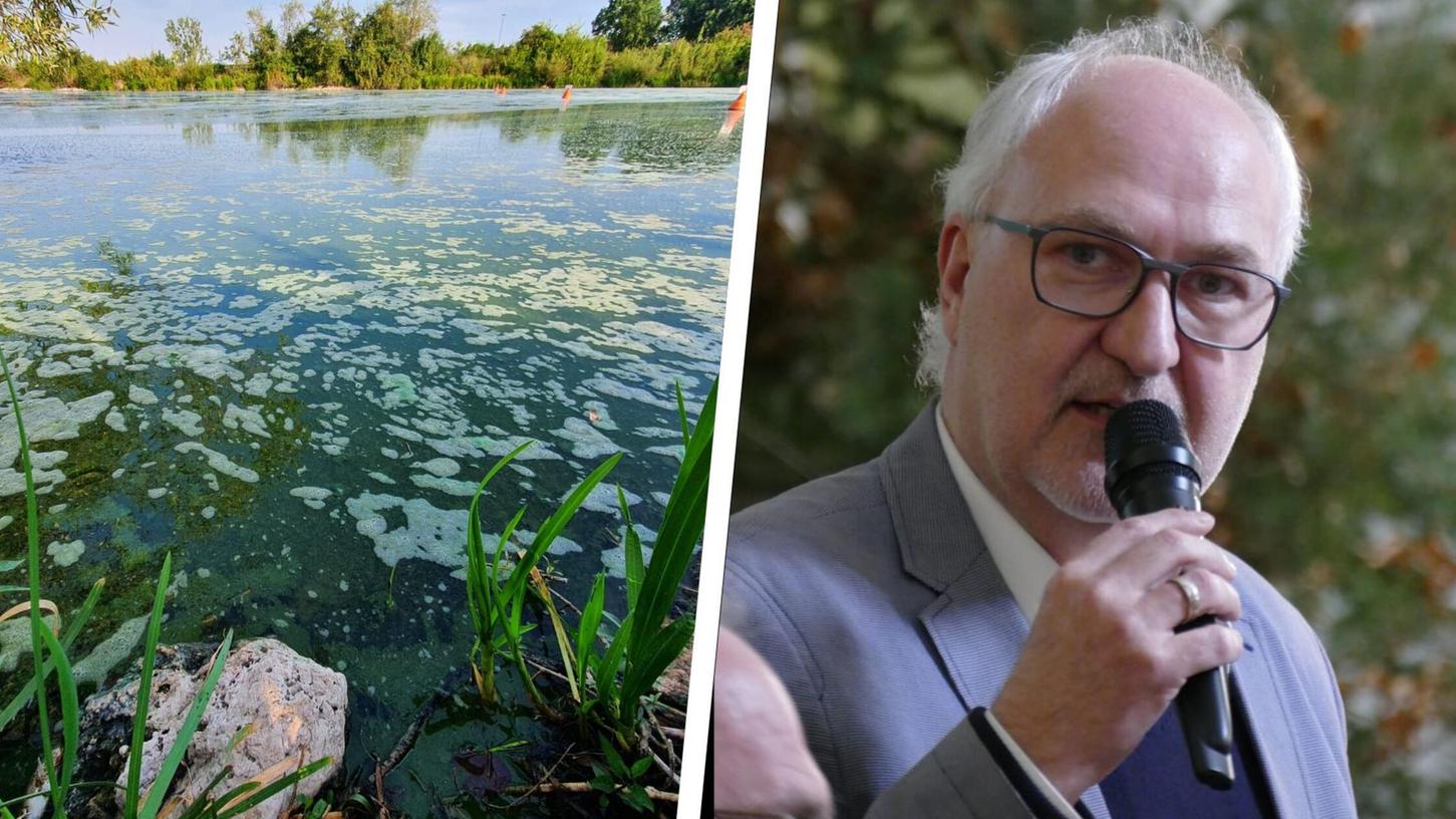 Neue Wege in der Bekämpfung der Algen am Altmühlsee will der CSU-Landtagsabgeordnete Helmut Schnotz gehen. Im Juni entscheidet der Landtag darüber, ob ein bestimmtes Verfahren zur Anwendung kommen soll.