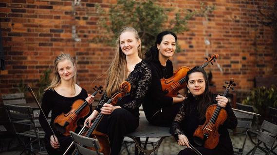 Podium junger Solisten: Das Elaia Quartett kommt nach Weißenburg