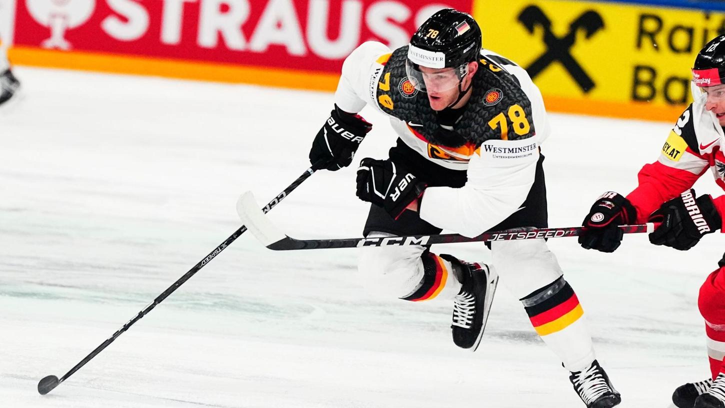 NHL-Profi Nico Sturm verstärkt das deutsche Eishockey-Nationalteam.
