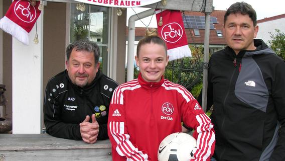 Wie eine 15-Jährige aus dem Seenland beim 1. FC Nürnberg an ihrem Traum vom Profifußball arbeitet