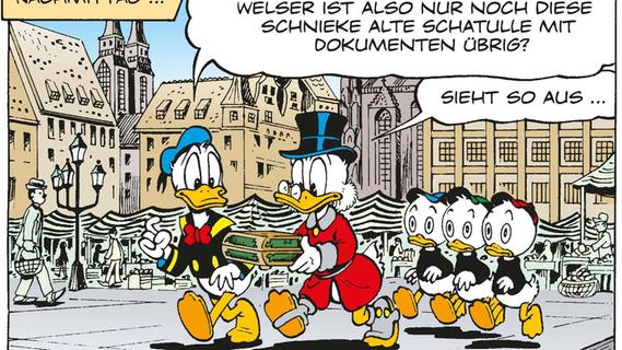 Wenn die Ducks über den Hauptmarkt watscheln: Das sind die Geheimnisse der Comic-Stadt Nürnberg