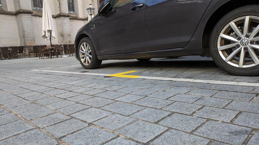 Luitpoldstraße in Weißenburg: Die neuen Parkregeln werden weitgehend ignoriert