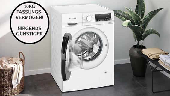 Da geht was rein! 10kg-Waschmaschine Siemens iQ500 - Amazon Exclusive Edition kurz im Preisrutsch
