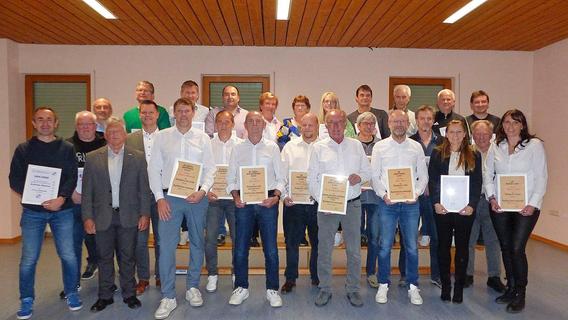 FSV Berngau vergibt Auszeichnungen an Ehrenamtliche