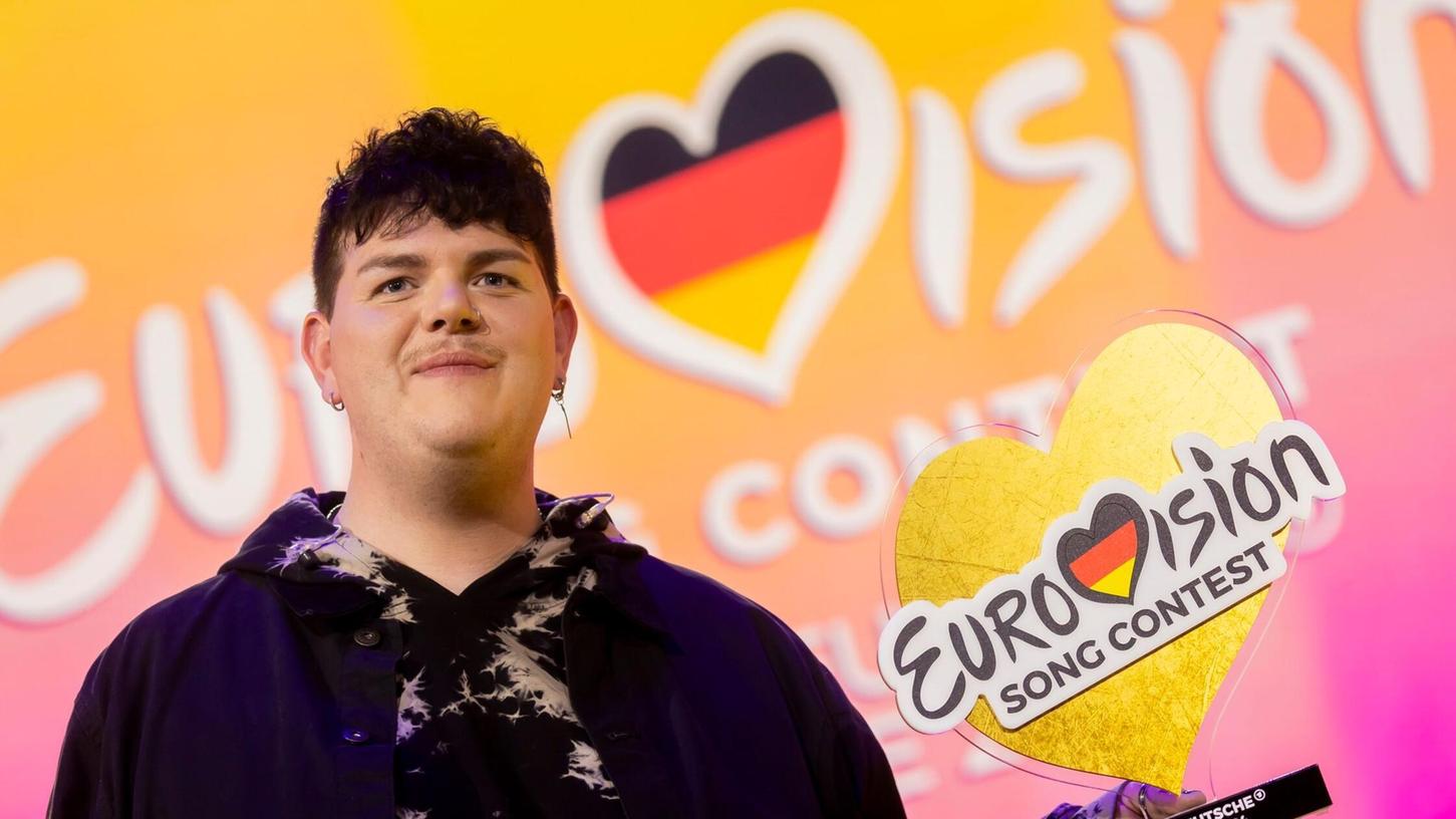 Sänger Isaak wird Deutschland beim Eurovision Song Contest in Malmö vertreten.