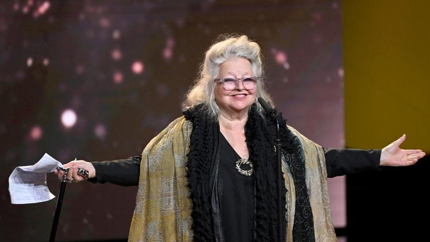 Schauspielerin Hanna Schygulla (80) wurde mit dem Ehrenpreis ausgezeichnet.