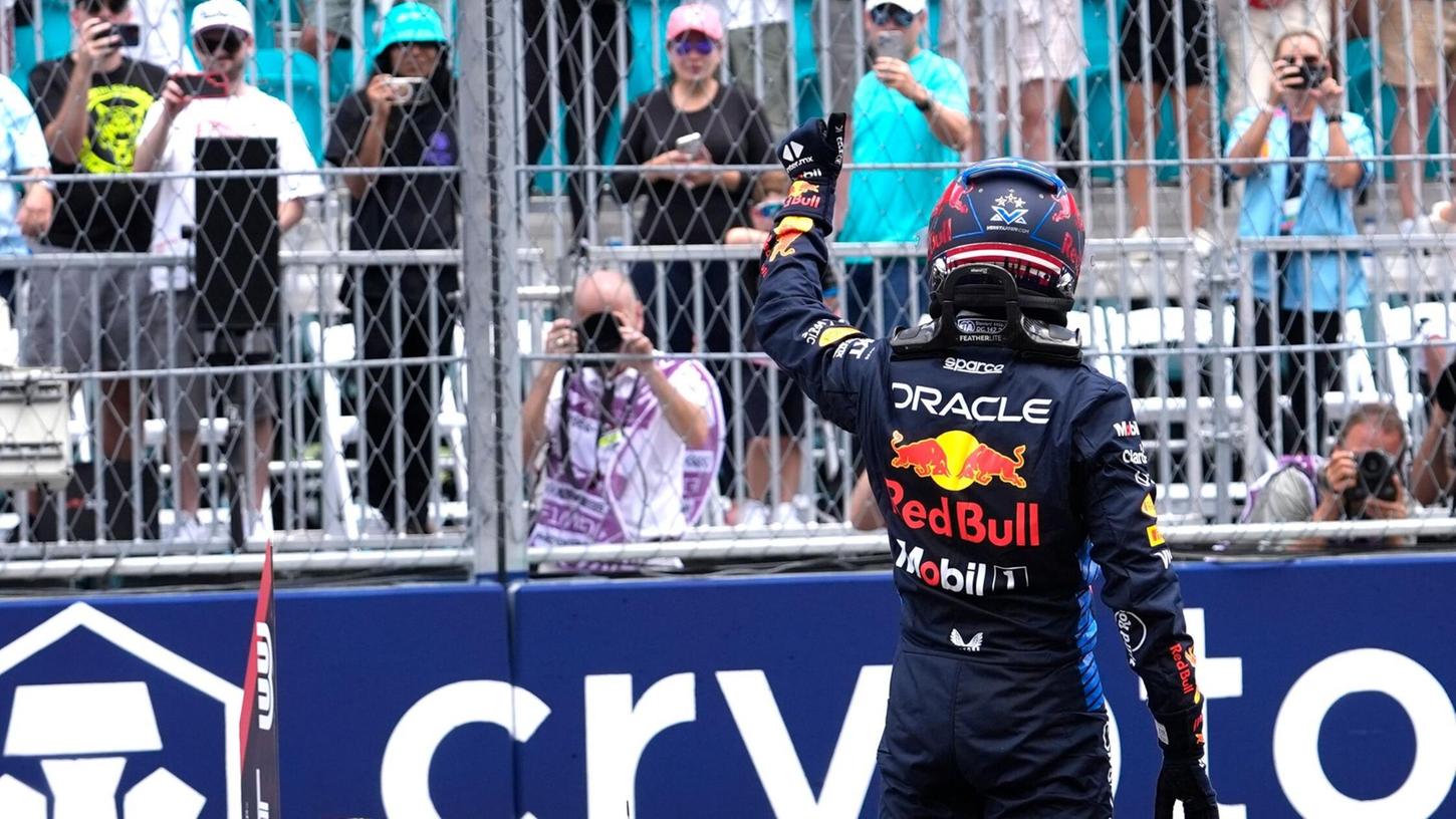Max Verstappen sicherte sich für den Grand Prix von Miami die Pole Position.