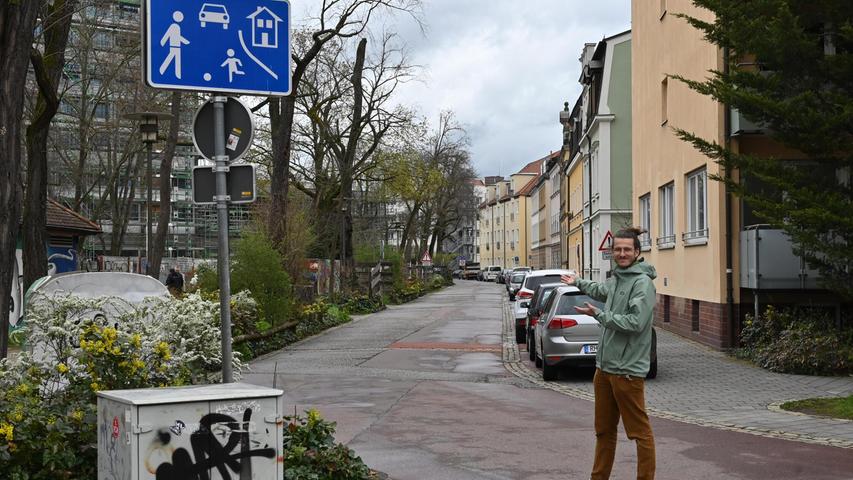 Kampf gegen zu schnelles Fahren in Erlangen: „Erst wenn die Pflanzkübel da sind, bin ich zufrieden“
