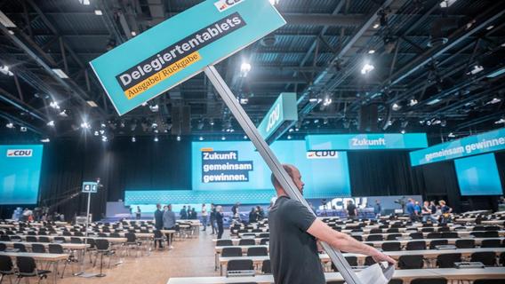 CDU-Parteitag beginnt - Wiederwahl von Merz