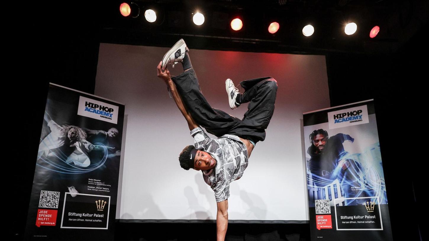 Breaking-Tänzer Noah Tete. Die Tanzsportart feiert seine Olympia-Premiere.