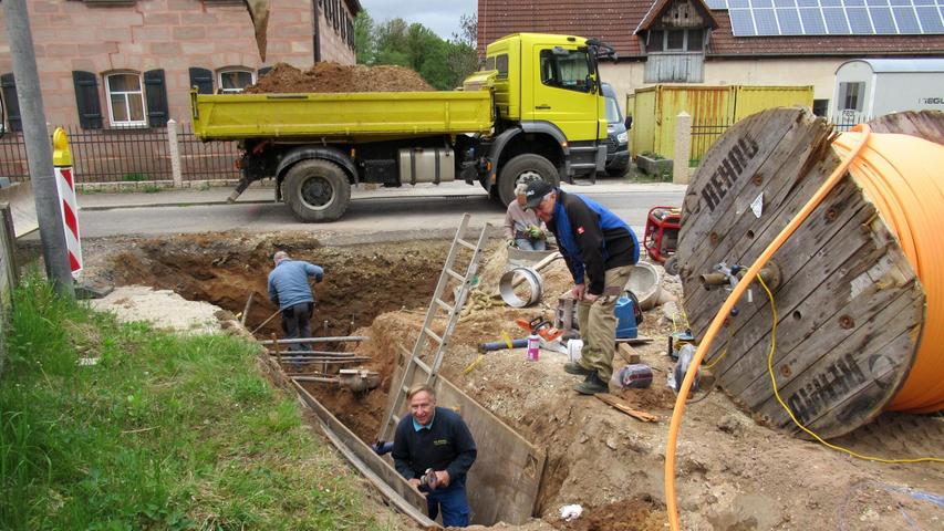 Wegen Bauarbeiten in Mühlstetten: Rezat-Brücke ist noch einmal gesperrt