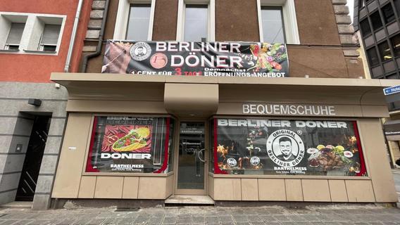 Wieder Döner für einen Cent: Beliebte Imbiss-Kette eröffnet schon bald in Nürnberger Top-Lage
